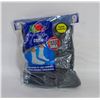 Image 1 : BLACK CREW SOCKS 12-16 SIZE 6-PACK FRUIT OF LOOM
