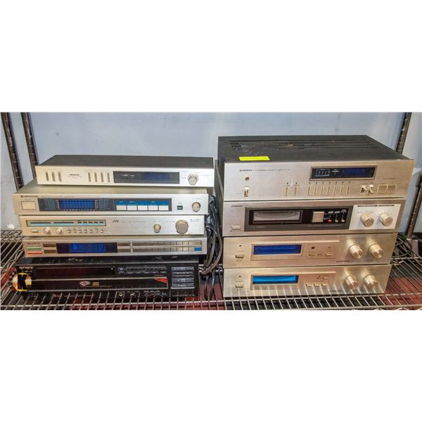 ESTATE AUDIO GEAR LOT 9 PCS