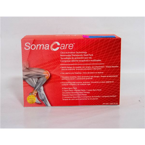 NEW 6PCS SOMA CARE SPORT CLICK ACTIVATION REUSABLE