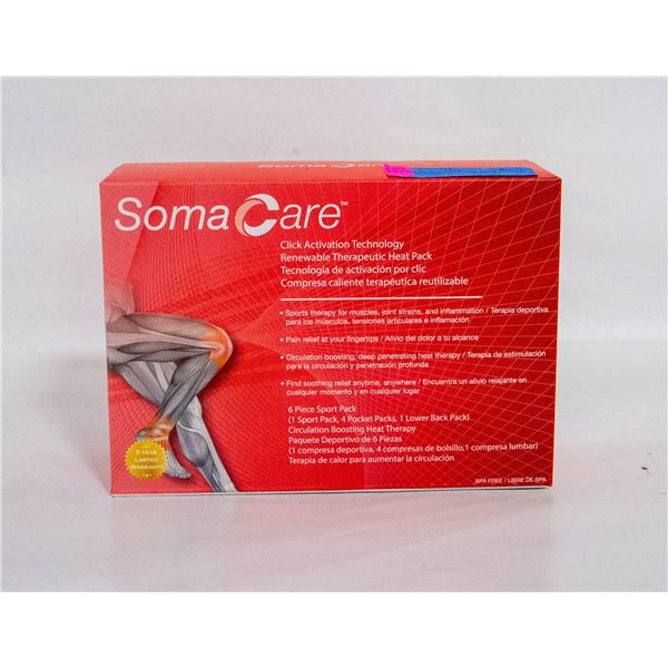 NEW 6PCS SOMA CARE SPORT CLICK ACTIVATION REUSABLE