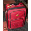 Image 1 : RED CARRY-ON "VIA" SUITCASE