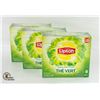 Image 1 : THREE BOXES OF LIPTON GREEN TEA BEST BEFORE MARCH