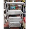 Image 1 : 4 TIER RESIN SHELVING UNIT
