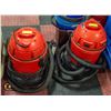 Image 1 : TWO WORKING CANISTER VACUUMS