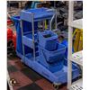 Image 1 : NUMATIC JANITORIAL CART WITH WRING BUCKET