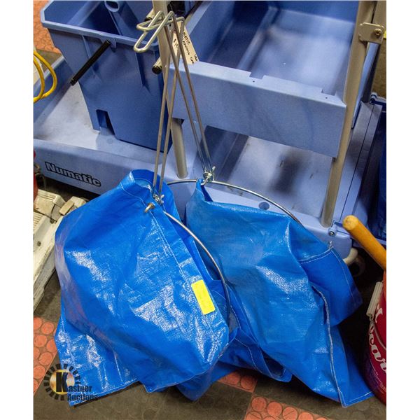 TWO NEW LITTER / LEAF SCOOPS