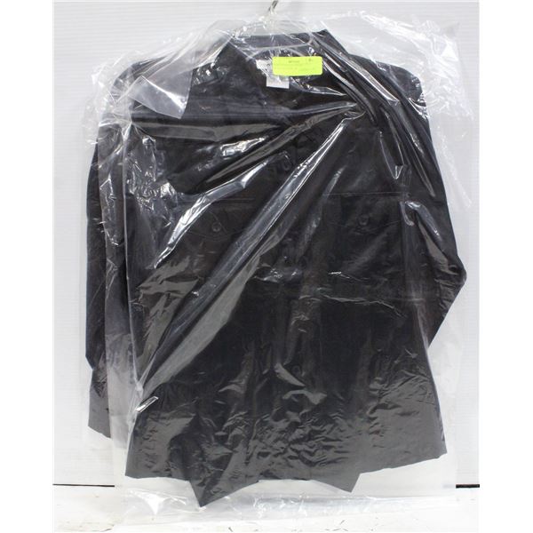 3 NEW ATTITUDE NYLON LONGSLEEVE BUTTON UP WM SZ 7