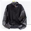 Image 1 : NEW B&W COLLECTION 50% BLACK LEATHER JACKET 3XL