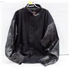 Image 1 : NEW B&W COLLECTION 50% BLACK LEATHER JACKET 2XL