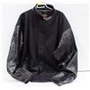 Image 1 : NEW B&W COLLECTION 50% BLACK LEATHER JACKET 2XL