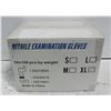 Image 1 : NEW CASE OF NITRILE EXAMINATION GLOVES SIZE XL