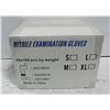 Image 1 : NEW CASE OF NITRILE EXAMINATION GLOVES SIZE XL
