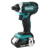 Image 1 : NEW MAKITA CORDLESS IMPACT DRIVER WITH 18V BATTERY