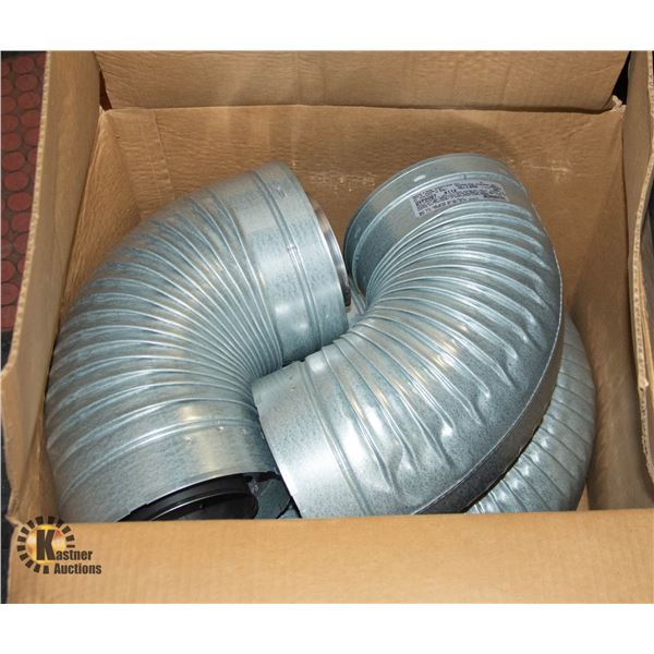 CASE OF 4 NEW DVP90ST ELBOWS 5"ID 8"OD