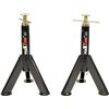 Image 1 : 2 NEW PEAKTOW PTJ0622 TELESCOPIC TRAILER JACKS