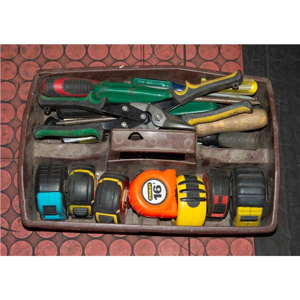TRAY OF MISC. TOOLS
