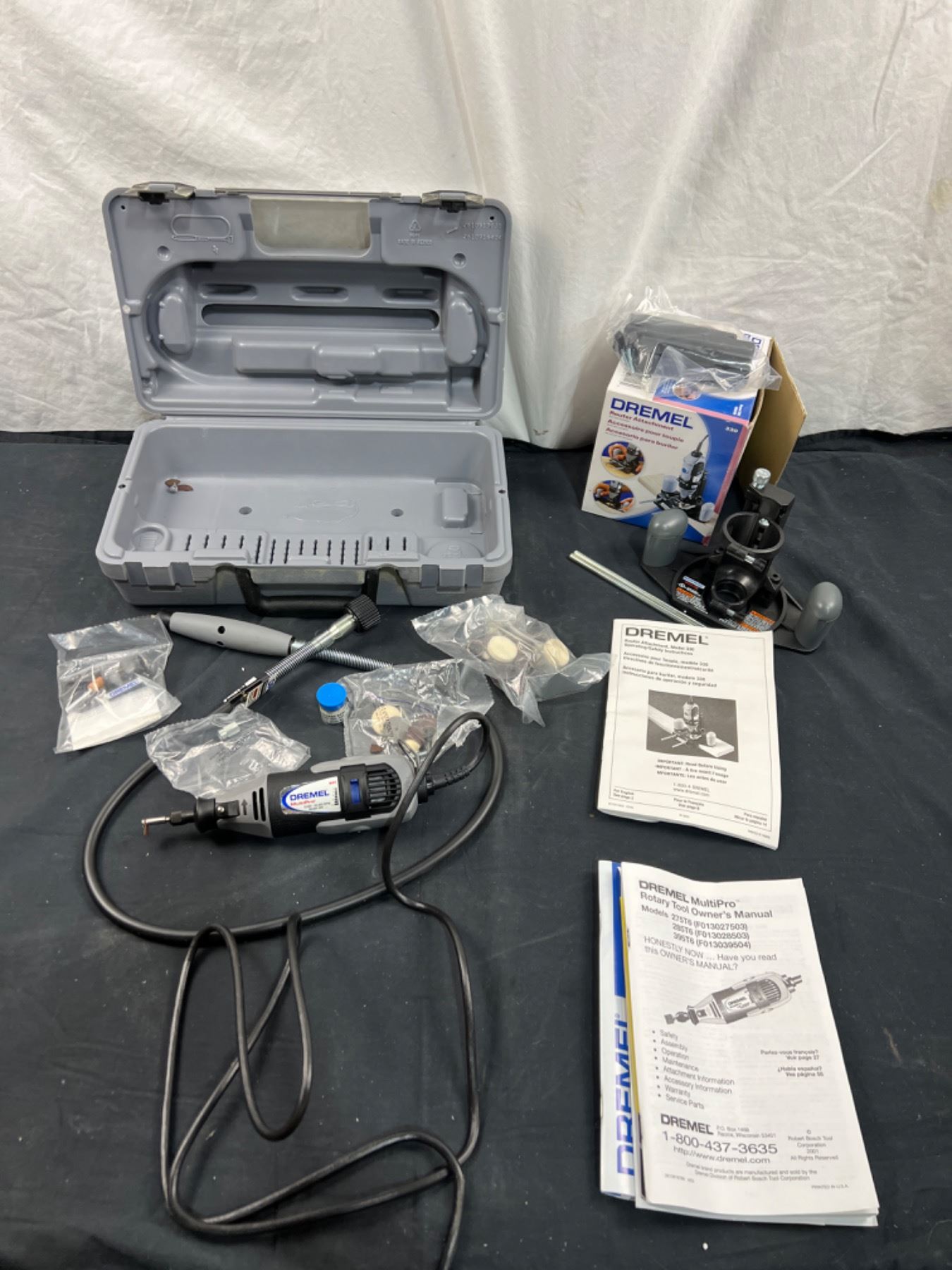 Dremel Multi Pro Rotary Tool & Dremel Router Attachment - Sunrise ...