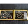 Image 1 : 2 Framed Canadian Pin Wall Art