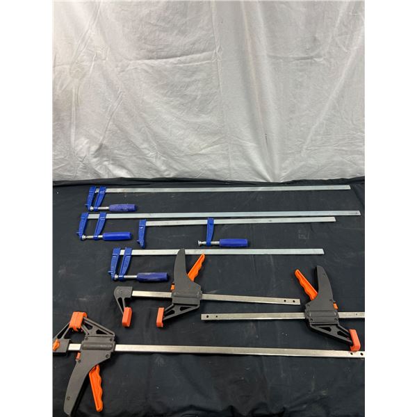 Assorted Bar Clamps