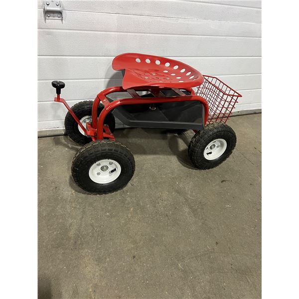 Red Garden Wagon