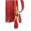 Image 5 : Balenciaga Red Leather Small Blanket Square Bag