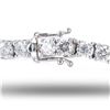 Image 3 : 12.06 ctw H to I COLOR SI2 to I1 CLARITY Diamond Platinum Tennis Bracelet