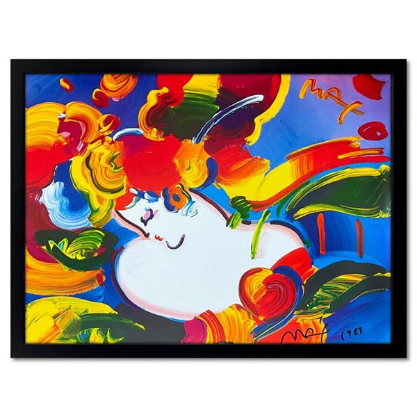 Flower Blossom Lady by Peter Max
