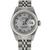 Image 1 : Rolex Ladies Stainless Steel Silver Roman 26MM Wristwatch Jubilee Band