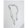 Image 3 : 2.99 ctw "Diamonds by the Yard" Diamond Necklace - 18K White Gold