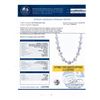 Image 4 : 40.42 ctw UNHEATED MultiColor Sapphire and 8.49 ctw Diamond Platinum Necklace (G