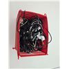 Image 1 : Container full of charging cords