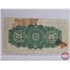 Image 5 : Canada Bills (3) Variety :  - Dominion of Canada Twenty Five Cent "Shinplaster" 1923 : McCavours/Sau