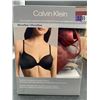 Image 1 : Calvin Klein Microfiber (32B) 2pk Lightly Lined Demi Bras