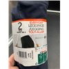 Image 2 : 32 Degrees Heat 2pk Navy Everyday Leggings, high waisted (S)