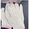 Image 2 : Lot of 12 Pairs Knit Work Gloves Size Small