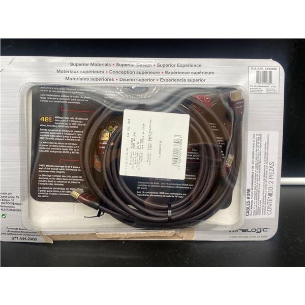 Wirelogic HDMI 4k 2Pk