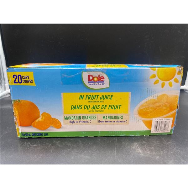 Dole Sunshine For All In Fruit Juice Diced Mandarin Oranges 20x107mL