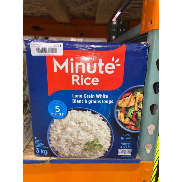 Minute Rice Long Grain White 6.6lbs