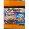 Image 1 : Combo Lot of Mini Wheats! Original 3.52lbs and Cheerios Multi Grain 2.72lbs