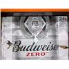 Image 1 : Budweiser Zero Full-Flavoured Zero Alcohol Brew 24 x 355ml