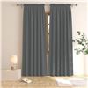 Image 1 : Exclusive Fabrics Furnishings Plush Velvet Curtain Collection Pole Pocket with Hookbelt & Back Tabs 
