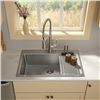 Image 1 : Kohler Pro-Function Kitchen Sink Kit - with Vibrant Stainless Albany Pull Down Faucet