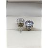 Image 4 : Set of round cut 1.25 Carat TW Solitaire Stud Earrings Set