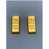 Image 1 : LOT of 2 100g wafer bars - not pure gold