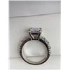 Image 2 : Ladies Mulit stone Band 1.0 Carat Princess Solitaire Ring NEW size 7