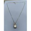 Image 1 : Elegant 1.2 Carat Round cut solitaire Pendant and Chain Set