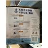 Image 2 : Anchor Hocking 3Piece Set Glass Jar set with acacia wood lids