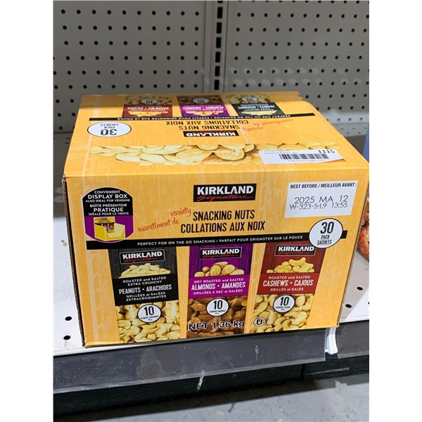 Kirkland Snacking Nuts-Variety Pack (30 x 45g)
