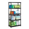 Image 1 : RamTuff Resin Shelving System-5 levels (35.8in x 17.5in x 73in)