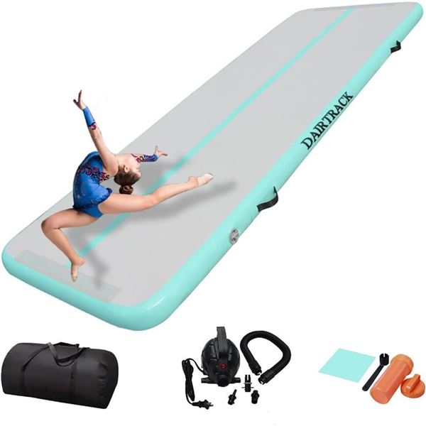 DAIRTRACK IBATMS Air Track 10ft/13ft/16ft/20ft Inflatable Gymnastics Tumble Track Air Mat Air Floor 